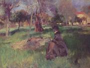 John Singer Sargent In the Orchard oil painting picture wholesale